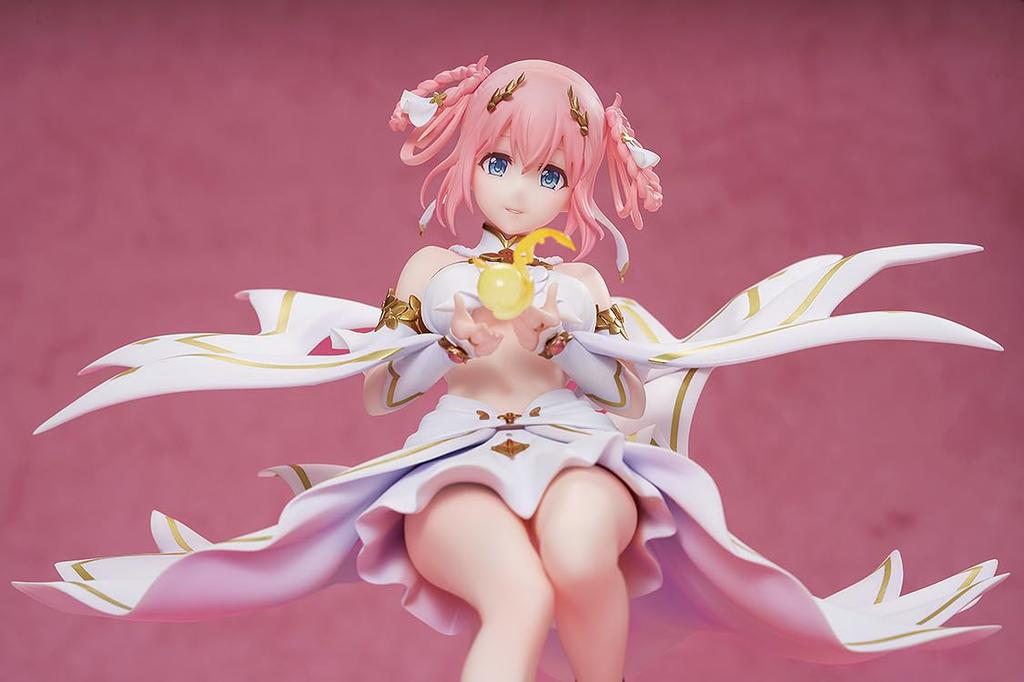 Princess Re Dive Yui Scale Plastic Painted Finished Figure Connect! [Ceremonial Attire] 1/7