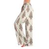 Pajama Pants, Sleepwear, Casual Drawstring Elastic Waist Pants, Comfortable Straight-leg Loose Pants