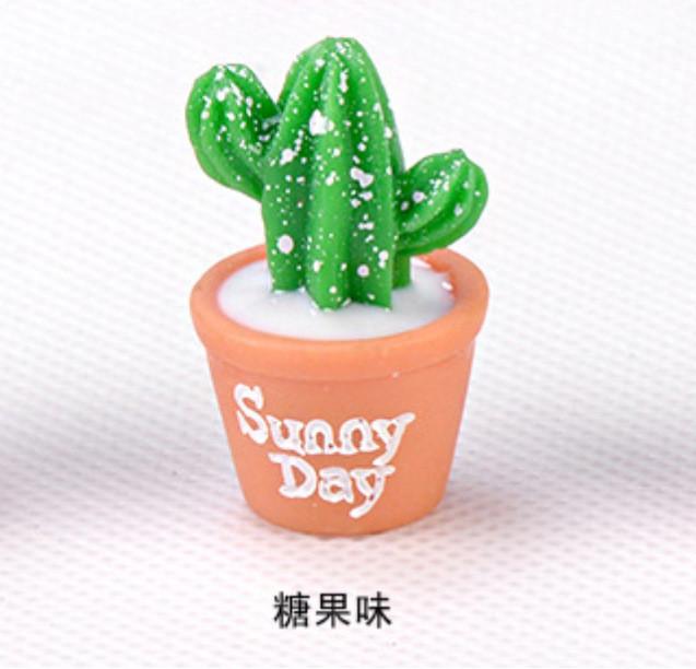 Charming Resin Miniature Succulent Moss Garden Ornaments Diy Desktop Decorations