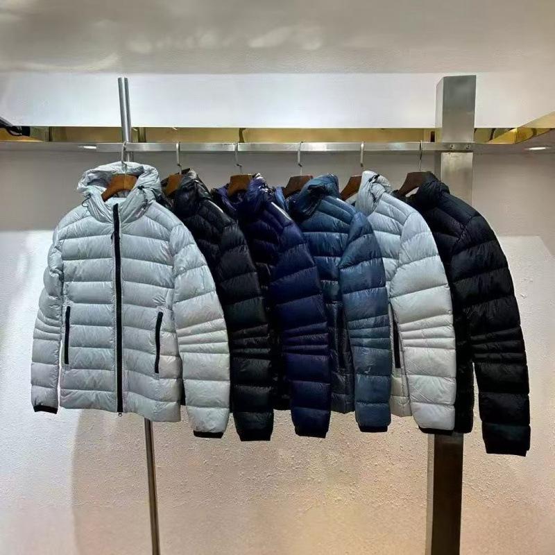 Große Gans Crofton neue leichte Daunenjacke Kanadische Herren- und Damen-Kapuzenjacke High-End