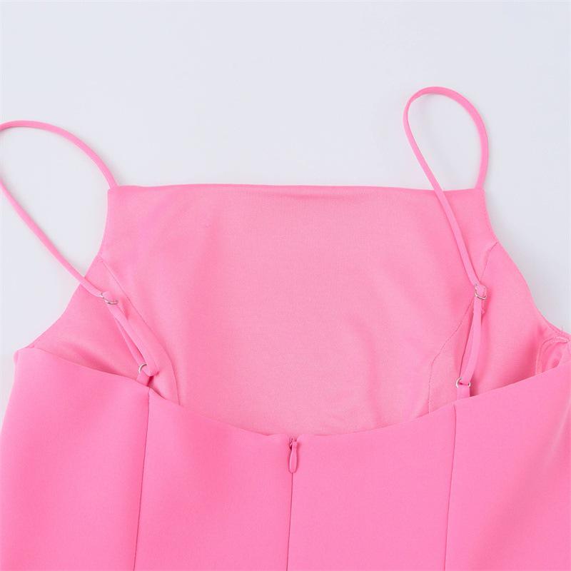 TAOP&ZA Women's Sexy Pleated Camisole Dress - Spring/Summer Collection 2361777