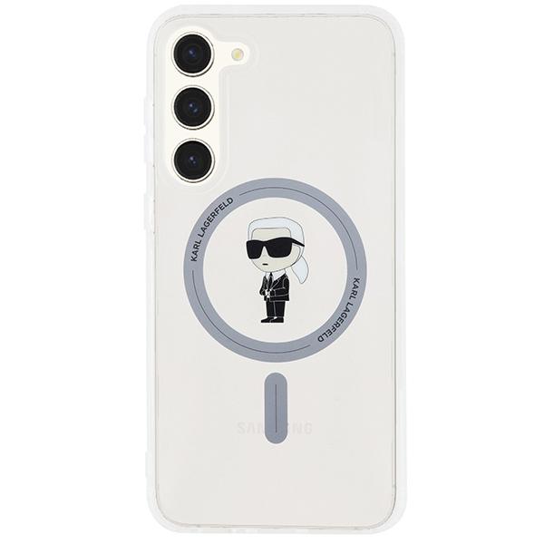 Karl Lagerfeld Klhms24Mhfcknot S24+ S926 Transparent Hardcase Iml Ikonik Magsafe