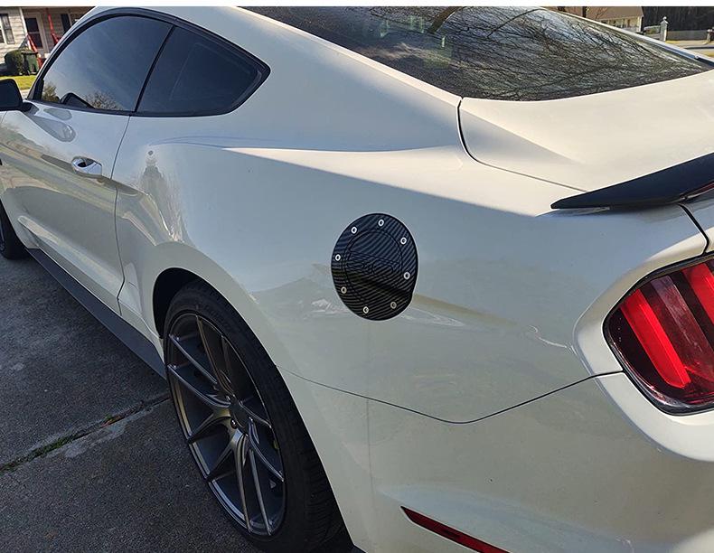 Carbon Fiber Fuel Tank Cap for Ford Mustang (2015-2020)