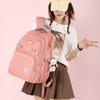 Winter Fashion Junior High School College Student Schoolbag Female Backpack Large Capacity College Wind Business Trip