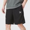 Puma Logo cu șireturi Largi Respirabili Pantaloni Scurți Sport Bărbați Pantaloni Scurți Negri 682348-01