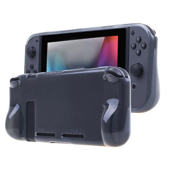 Transparent Soft Anti-fingerprint TPU Protective Case Cover for Nintendo Switch