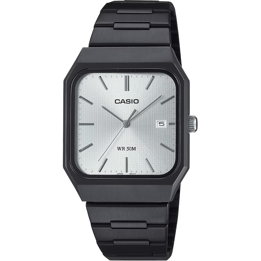 [Casio] CASIO Standard Analog Quartz Men s Watch MTP-B185B-7AV Black IP (Overseas Model) [Parallel Import]