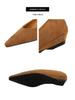 Korean Style Women's Wedge Heel Suede Pointed Toe Shoes - Comfortable & Versatile
