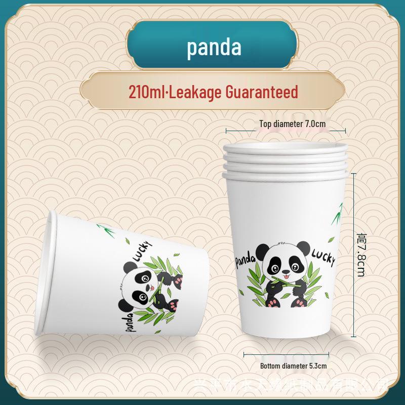 Durable Thickened White Disposable Paper Cups for Home, Office, and Coffee Use