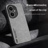Honor 500 Skin-Feel Frosted Leather Phone Case