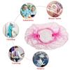 21" Disposable Bouffant Caps Non Woven Hair Net Covers Shower Caps Dust-free Beauty Spa Salon Tattoo Hotel Travel Bath Hats
