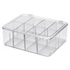 HIRAISM Trading Card Storage Case, Compatible with Various Card Games, Large Capacity, Approximately 2800 Cards, Transparent