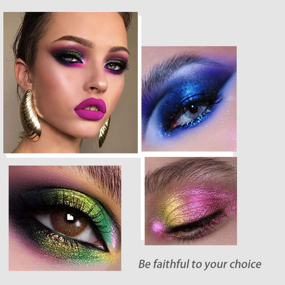 Chameleon Liquid Eyeshadow Stick, Color Gradient Monochromatic High Pigmented Liquid Eyeshadow Stick Makeup