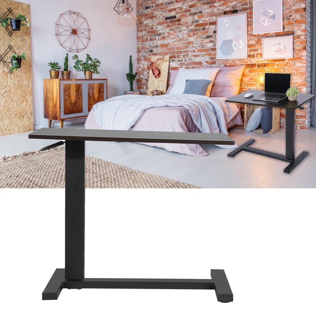 Computer Desk, Nursing Table with Built in Concled Rollers Overbed Bedside Desk Multifunctional Table for Laptop or Tablet Computer Writing Drawing R