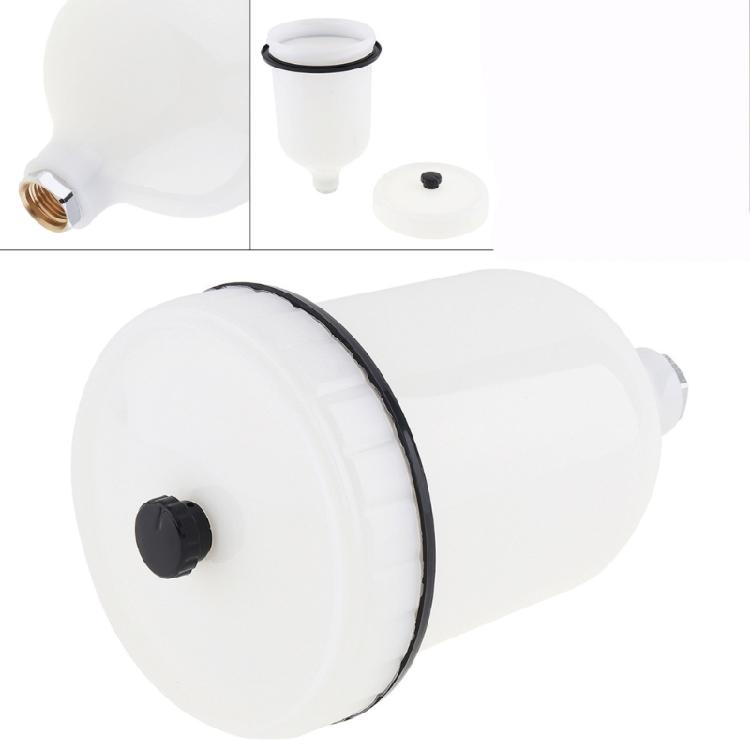 600ml Spray Cup Side Feed Paint Cup Side Feed Plastic Paint Cup for Spray Guns