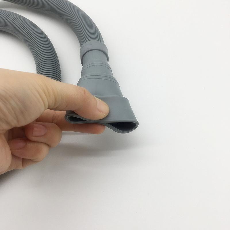 1Pcs 2M/3M PVC Washing Machine Dishwasher Drain Waste Hose Extension Pipe With Bracket Set Wash Machine Ablaufschlauch