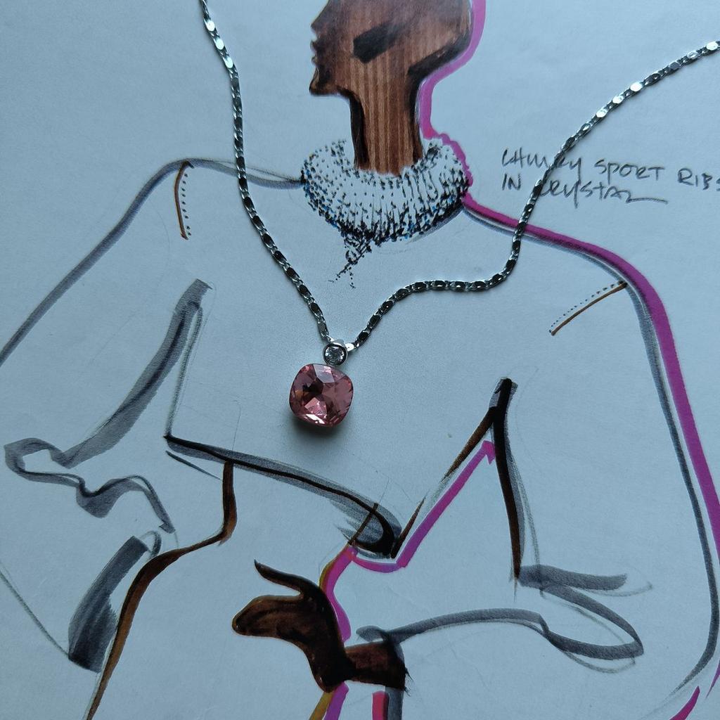 Silver Pendant with Cubic Zirkonia (60002210)