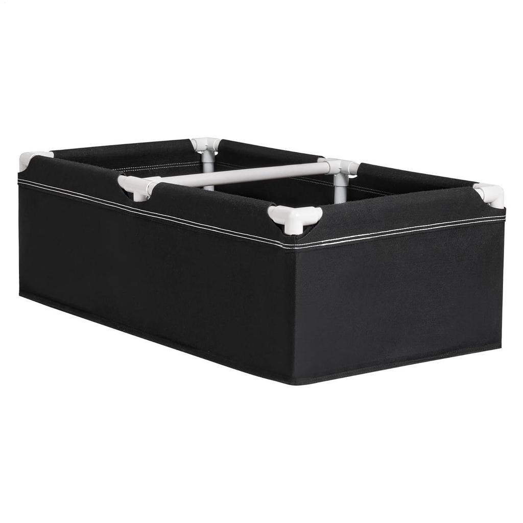 Fabric Garden Plant Bed Rectangular Vegetable Growing Nursery Pot Raised Garden Bed With Frame For Vegetable Strawberries