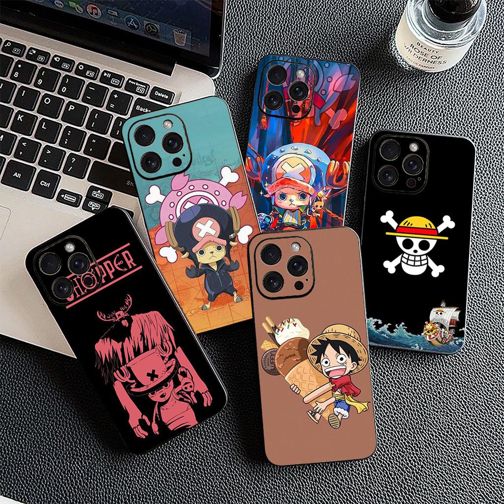 Cover for Samsung Galaxy S25 S24 S23 Fe Ultra Plus S7 Edge A05 A06 A16 A15 A35 Phone Case One Pieces Tony Chopper Luffy