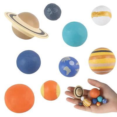 Simulace Sluneční soustavy Vesmírný planetární systém Model Země Vesmír Figurky Učební pomůcky Vědecké vzdělávací hračky