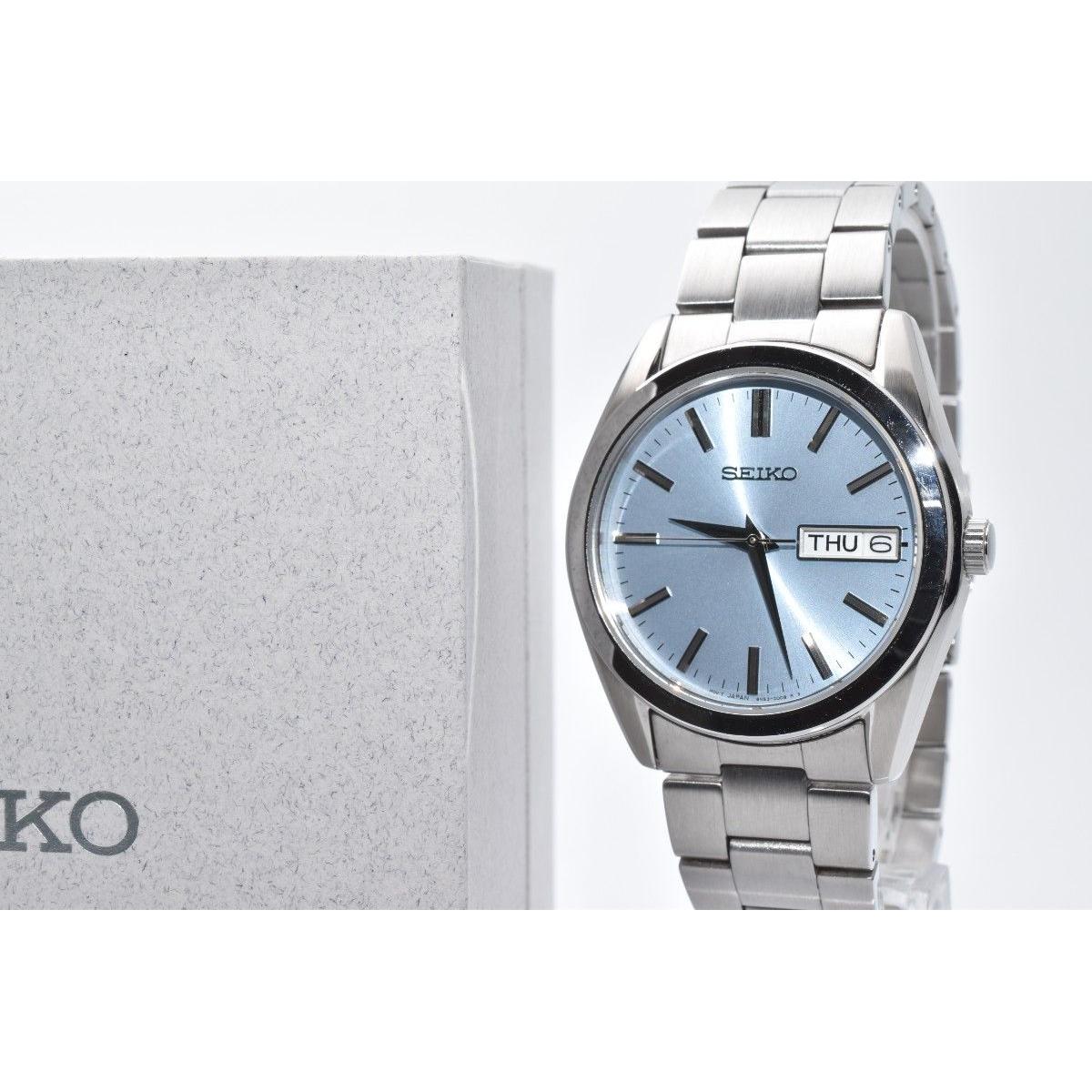 Used SEIKO Seiko Selection 6N53-00B0 Quartz Watch New Battery