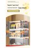 In-Stock Multi-layer Foldable Transparent Cat Bed & Toy Storage Cabinet