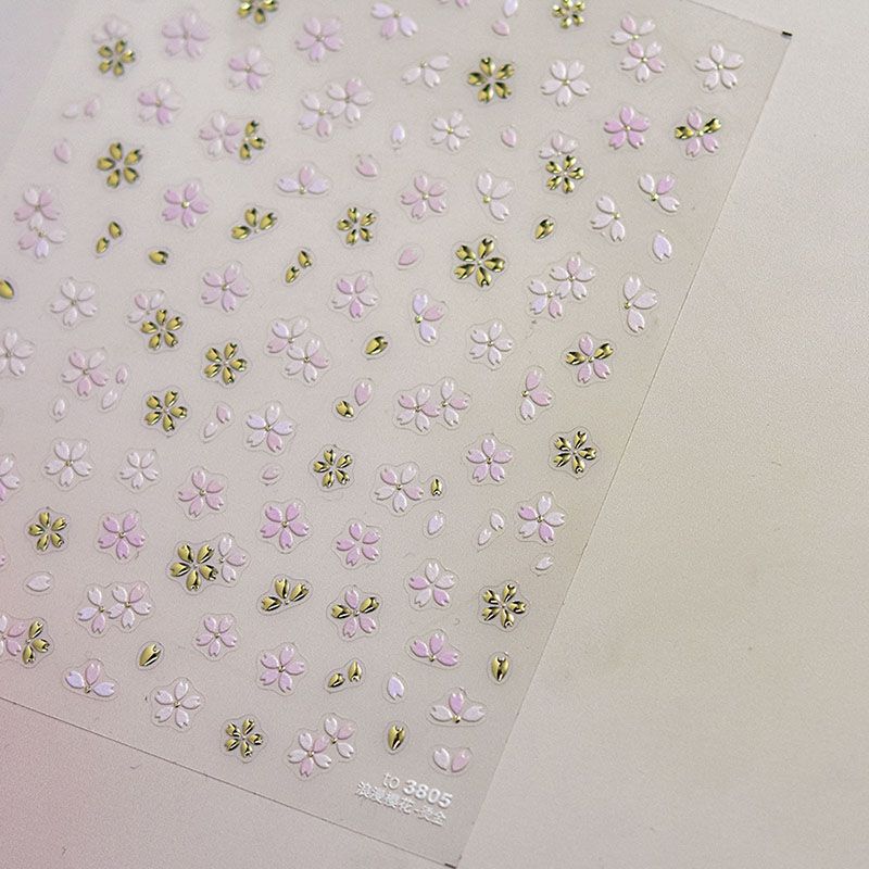 

Shell Romantic Cherry Blossoms Tomoni Japanese Style Nail Beauty Sticker Romantic Sakura 3805