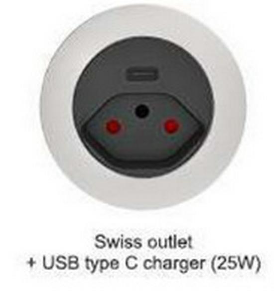 Schaltbare Aufputz-Stromschiene mit verdeckter Einschiebeinstallation