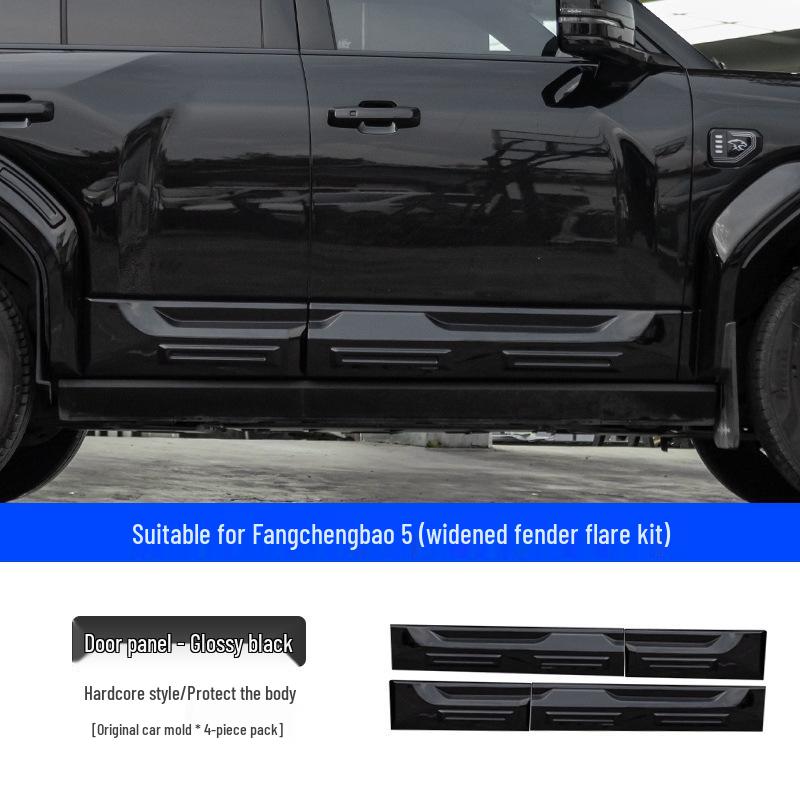 Equation Leopard 5 Wide Fender Flares & 3D Anti-scratch Door Panels - Off-road Exterior Upgrade Kit.