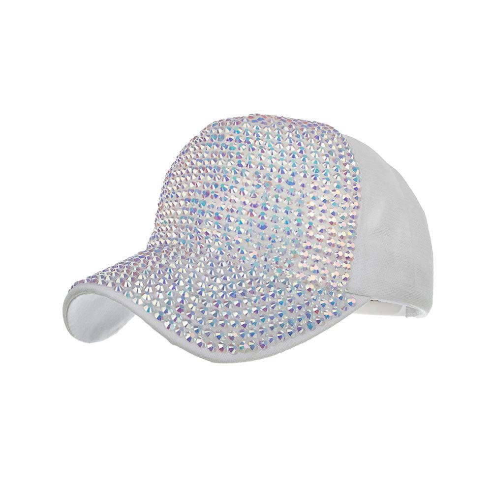 

Весна и лето, новая корейская версия, модная бейсболка с бриллиантами, козырек от солнца для улицы