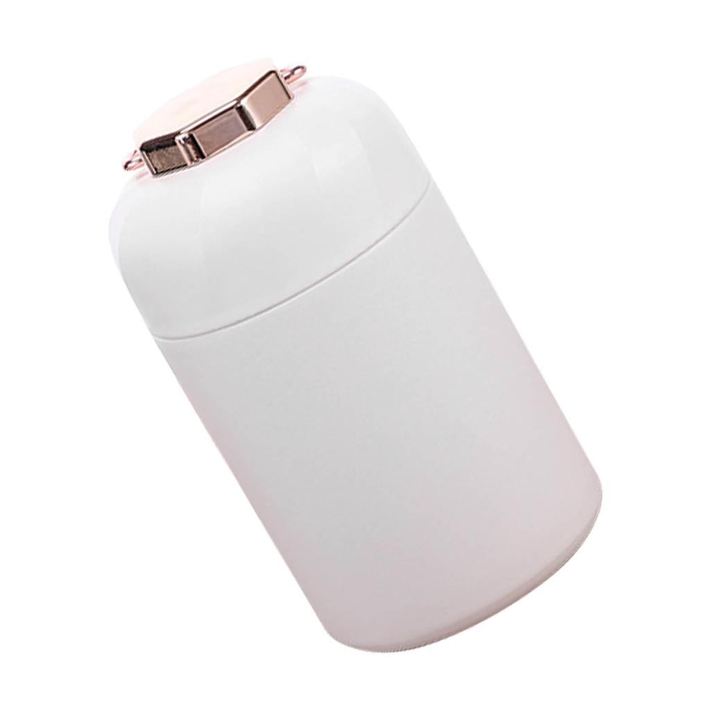 Barattolo termico portatile in acciaio inossidabile 304, lunch box con isolamento termico, grande capacità, tazza sottovuoto portatile, bianco