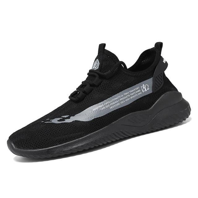 Pánske tenisky Priedušné bežecké topánky Outdoorové športové módne Pohodlné ležérne Gym Pánske topánky Zapatos De Hombre Biele topánky