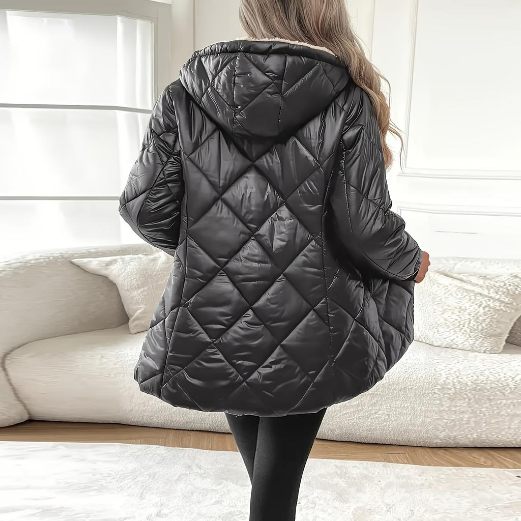 Women's Faux Suede Button Jacket Oversized Gathered Hem Short Length Coat Casual Vintage Outerwear With Pockets