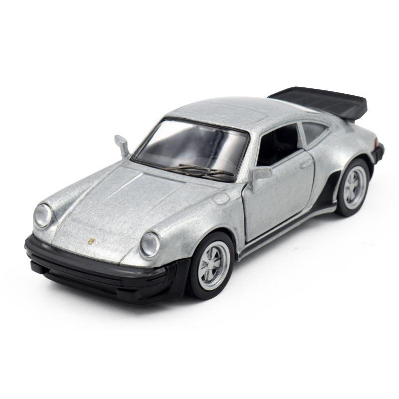 

1/36 Porsche 911 игрушечная модель автомобиля миниатюрная гоночная модель со свободными колесами и инерционным механизмом литая металлическая коллекция подарок для детей мальчик серебряный