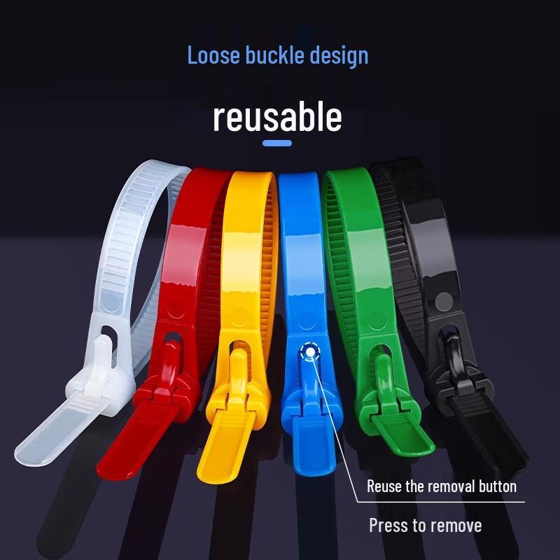 Reusable Adjustable Nylon Cable Ties