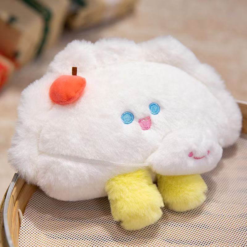 20/30cm Simulation Dumpling Doll Plush Toy Handmade Doll Cartoon Anime Cute Pillow Cushion Family Children Birthday Gift Doll
