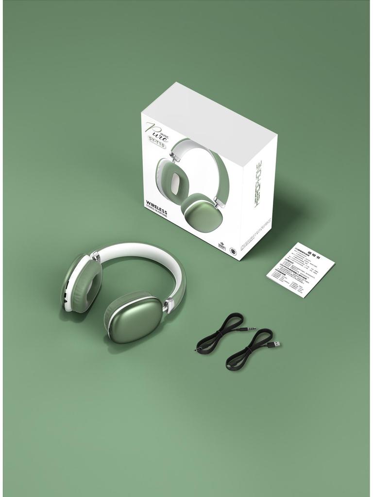 2026 Wireless Over-Ear Headphones: Customizable, Long Battery, High-Quality Sound, Bluetooth, Apple Compatible