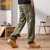 Men's Autumn/Winter Casual Straight Leg Cotton Cargo Pants