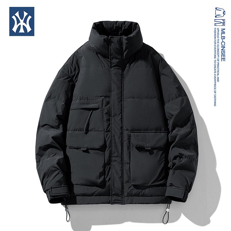 

MLB&NY 2025 Зимняя Унисекс Пуховая Куртка в Стиле Хай-стрит XL