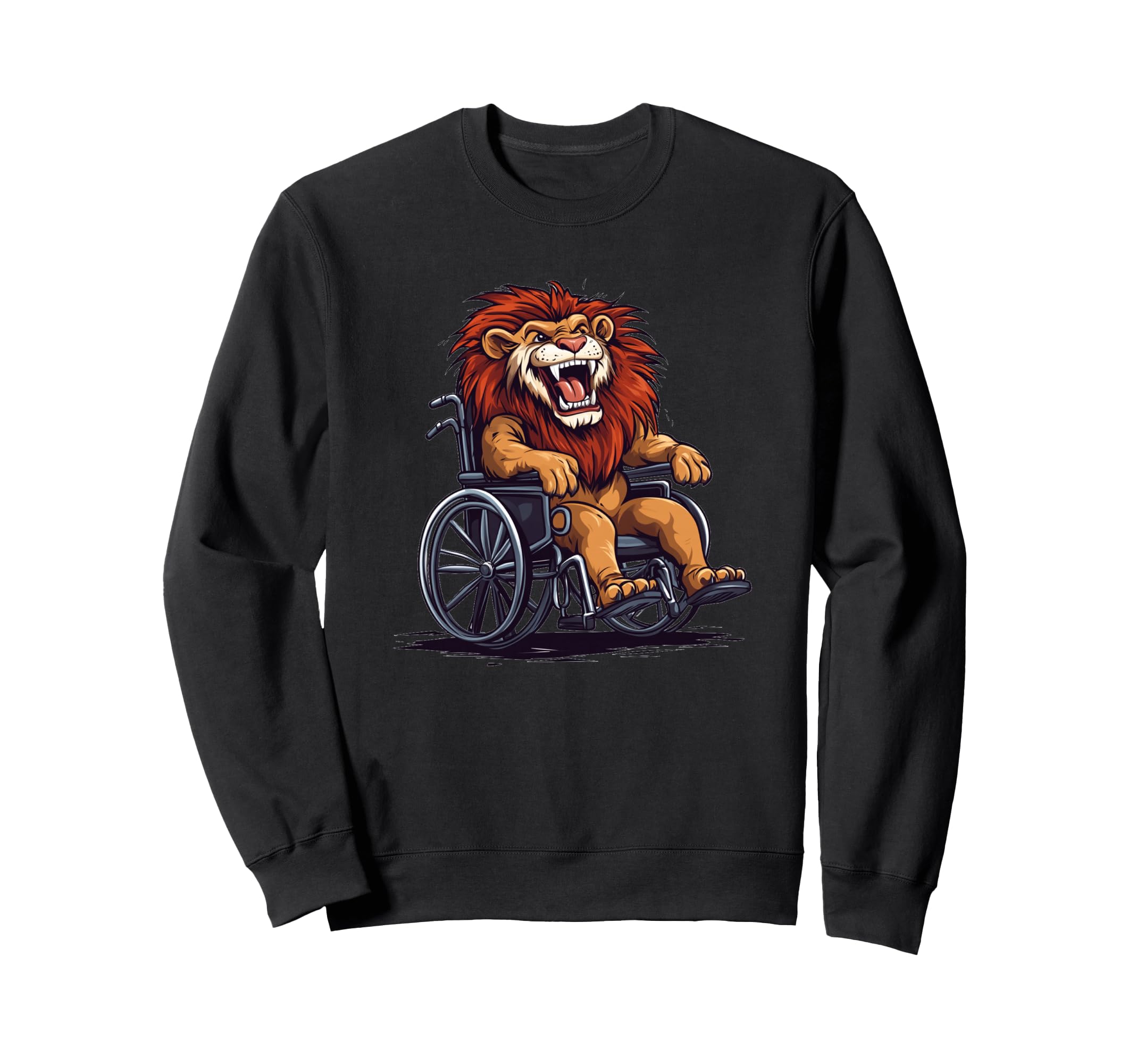Funny Lion Trainer in a Wheelchair Costume for Boys and Girls