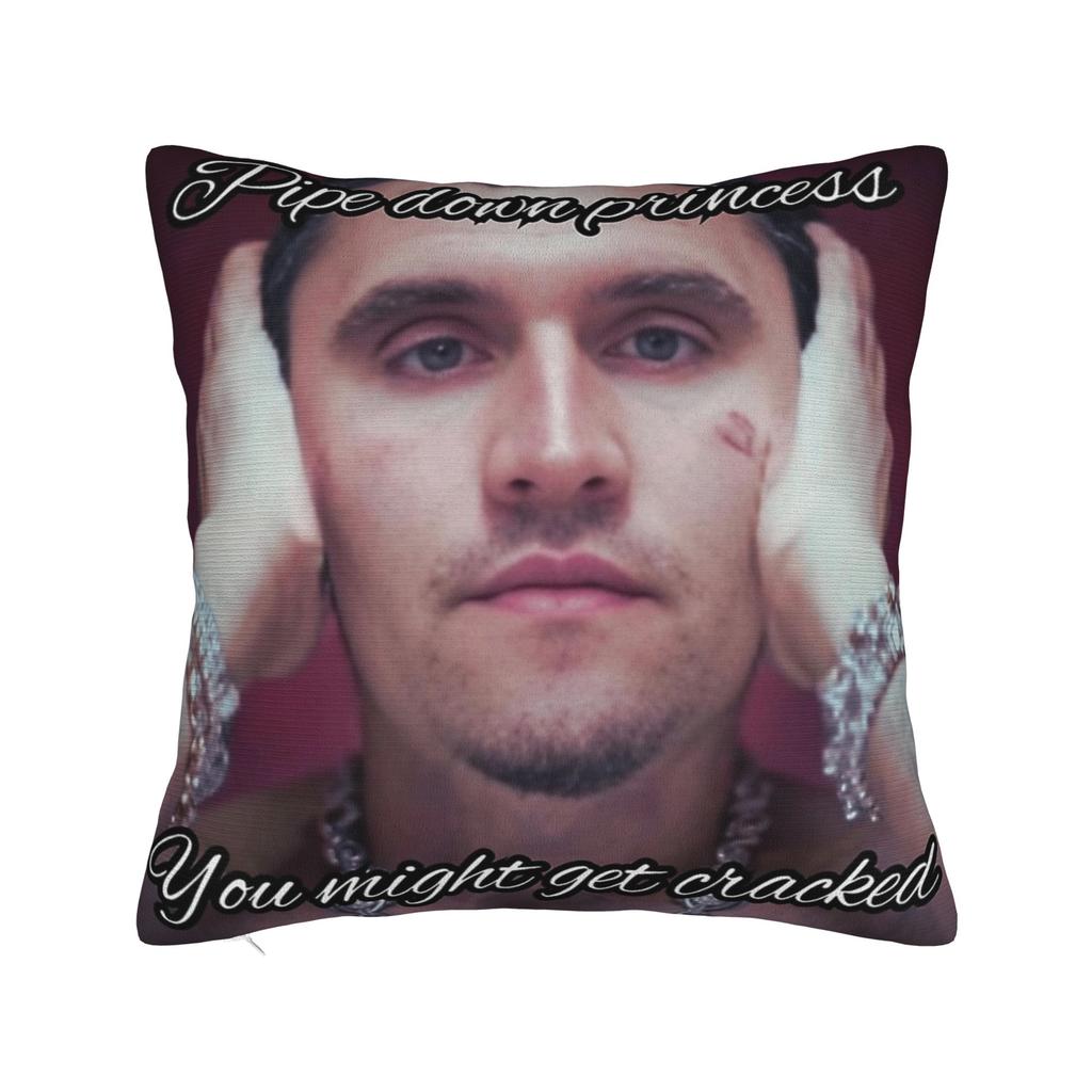 Charlie Kirk Pillowcase Double-Sided Printing Polyester Cushion Cover Decor Pillow Case Cover Car Square 40X40Cm