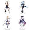 Unique Genshin Impact Acrylic Plate Stand With Beautiful Characters For Fans And Kids