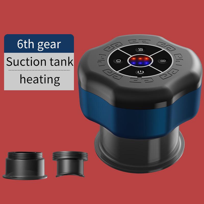 

Электрический массажный прибор для вакуумного массажа Беспроводной Гуа Ша Вакуумные присоски Отрицательное давление Скребок для тела Массажер для вакуумного массажа Гуаша