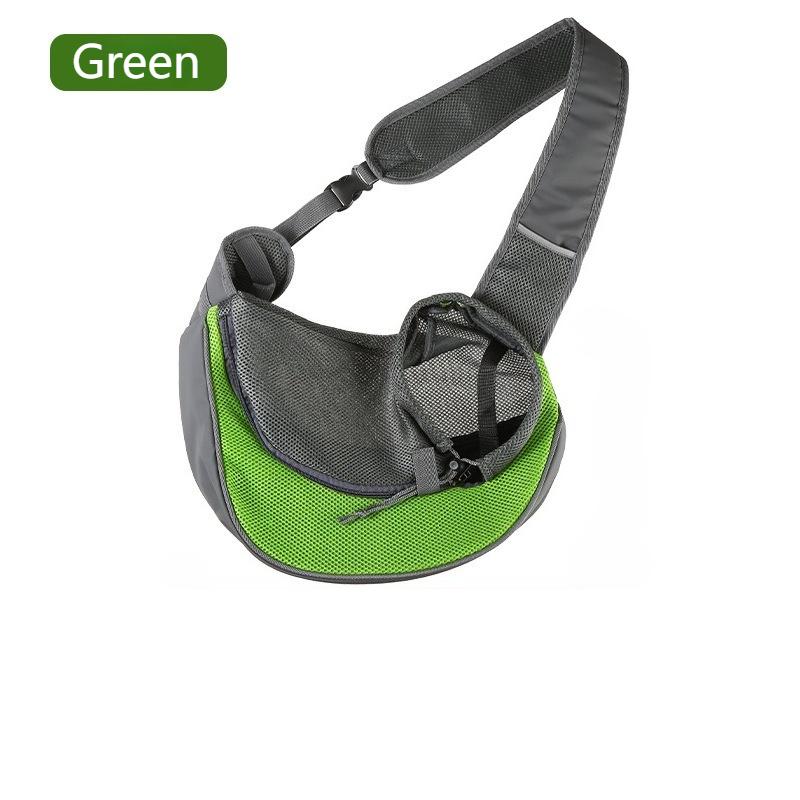 Portable Mesh Pet Carrier Sling Bag for Small Dogs Cats Pomeranian Teddy Breathable Shoulder Riding Summer