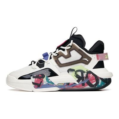 Badass 3.0 Leather Wrap Anti-Slip Shock Absorption Wear-Resistant Mid-Top Sneakers Women Sneakers White Black Brown 122138081-5