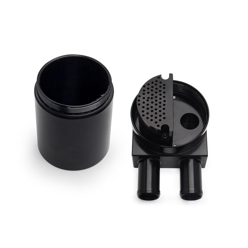 Universal Aluminum Alloy Reservior Oil Catch Can Tank for BMW N54 335 Black/Silver/Blue OCC-1005