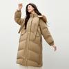 Women's Elegant Winter Hooded Toggle Down Coat