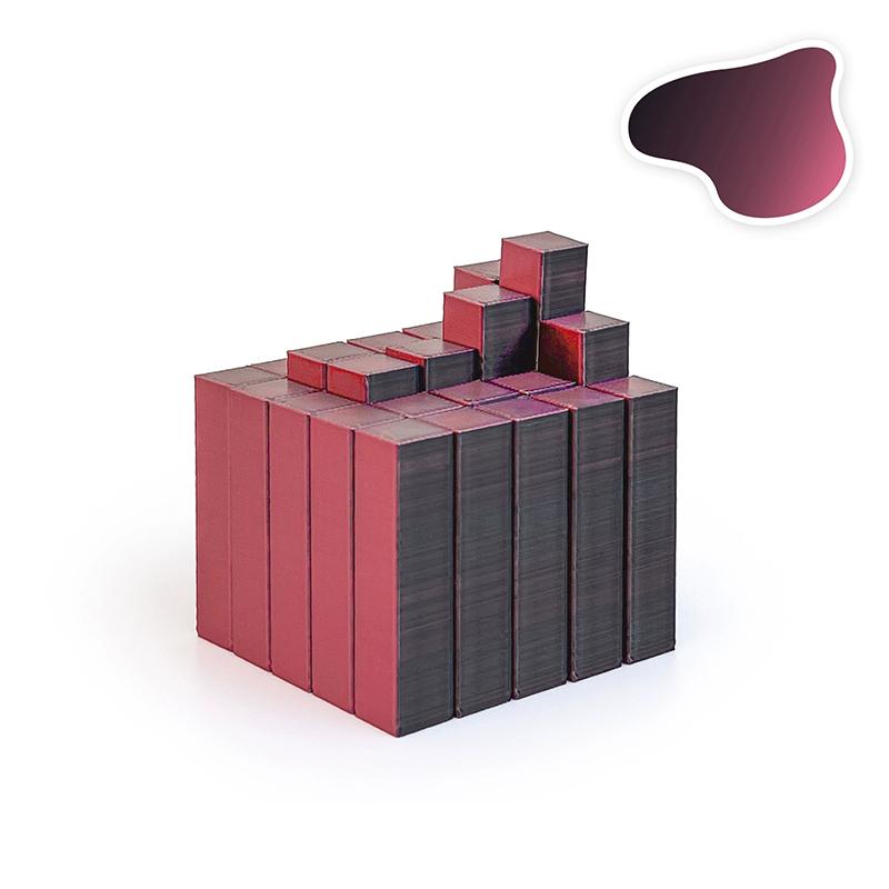 3D-Druck Zauberwürfel 5x5 Bunter Zauberwürfel Stressabbau Spielzeug Lustige Fidget Spielzeuge Für Kind Erwachsener Leuchtet im Dunkeln Schreibtisch Dekoration
