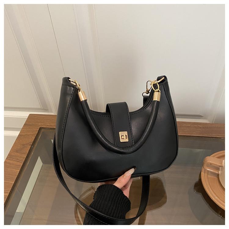 Simple Chic Armpit Bag Urban Commuter Shoulder Handbag Crossbody Purse for Women CLE