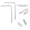 2 PCS   Rod   Wrench Tool 4mm Celsius 5mm   End for   Acoustic Guitar(Black 4mm)